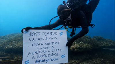 Puerto Madryn le respondió a Lionel Messi desde la Patagonia