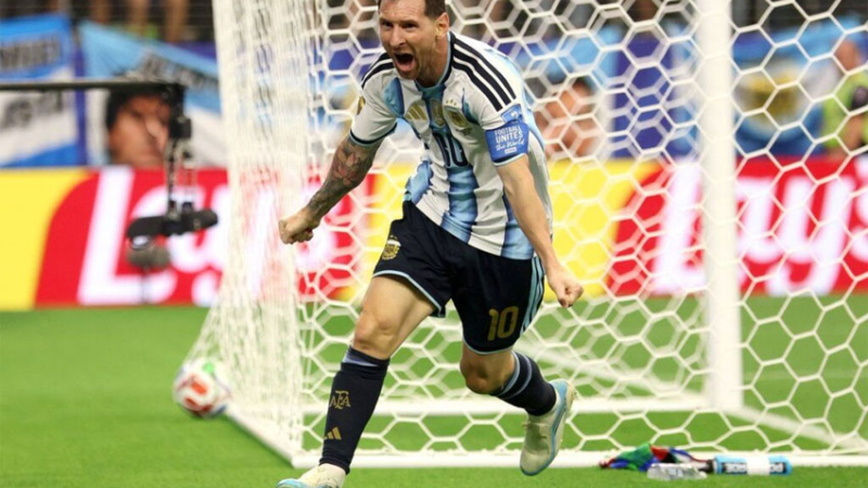 Messi puede ser el argentino con más goles en un mundial