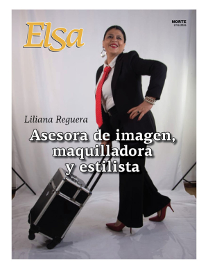 Liliana Reguera: asesora de imagen, maquilladora y estilista