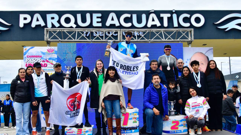 Con amplia convocatoria se corrió la primera fecha de la carrera "Pasos de Unidad"