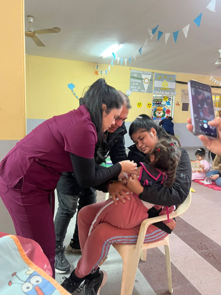 Controles de salud en el CDI Guadalupe