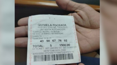 La Poceada Chaqueña sortea un premio mayor de $801 millones