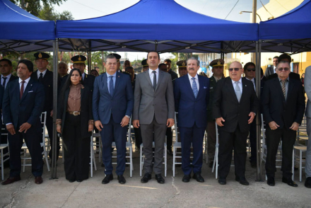 El-vicegobernador-Solís-en-el-acto-y-desfile-de-aniversario-de-Ibarreta