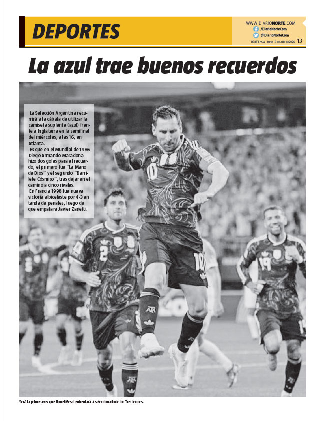 La azul trae buenos recuerdos
