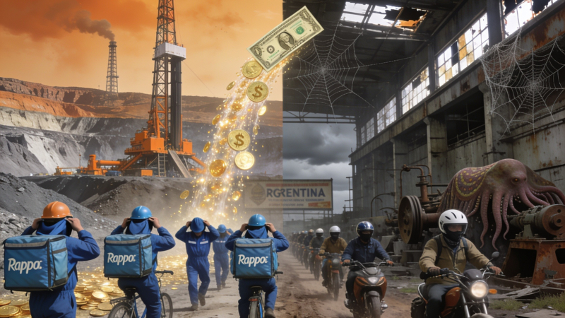 Mientras tanto, se destruyen puestos industriales