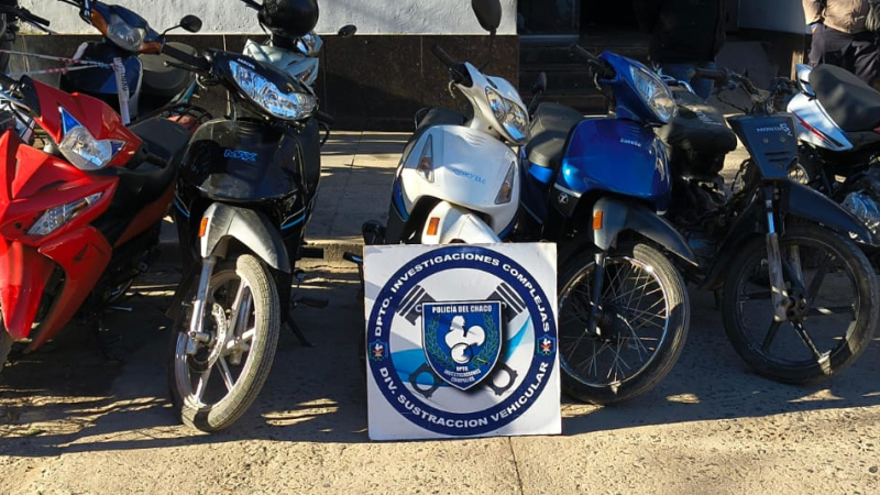 Cayeron tras una intensa investigación: recuperaron cinco motocicletas robadas y detuvieron a un joven de 23 años