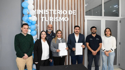 Se firmó un convenio de cooperación técnica e institucional que apunta a crear a futuro un observatorio turístico