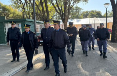 Bienas de las Esculturas: fuerte despliegue policial con 520 efectivos y controles en todo el predio