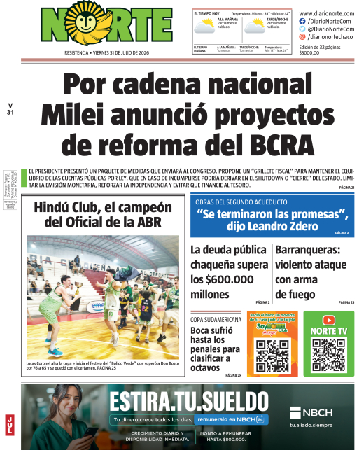 Edición del 31-07-2026
