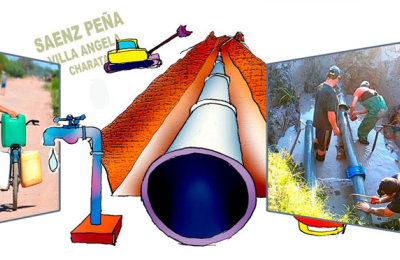 Saénz Peña sin agua: "Estoy enojada… mejor, hago silencio"