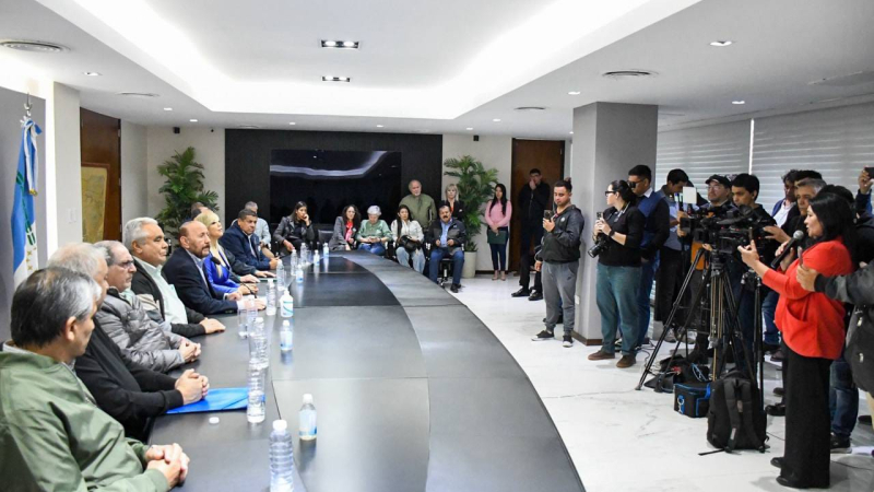 Insfrán: "Siempre vamos a estar al lado del que más necesita"
