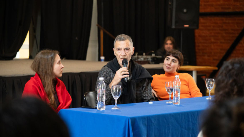 Garzón advirtió que "a la derecha no le interesa la cultura" y que "el Peronismo siempre la apoyó"