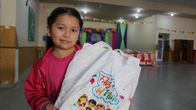 Niños y niñas de toda la provincia recibieron sus juguetes