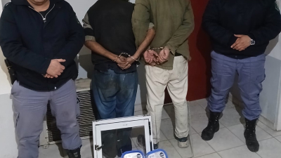 Los atraparon llevándose dos baldes de helado