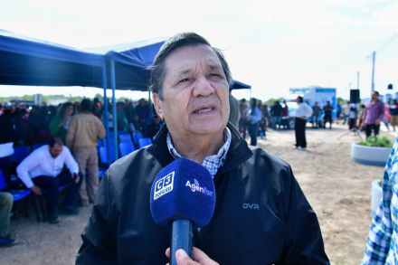 El presidente del Directorio del Instituto de Comunidades Aborígenes (ICA), Esteban Ramírez foto archivo