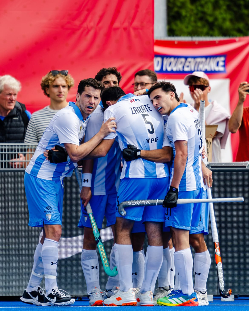 Los Leones ganaron el bronce en el Mundial de hockey al vencer 2-1 a Países Bajos
