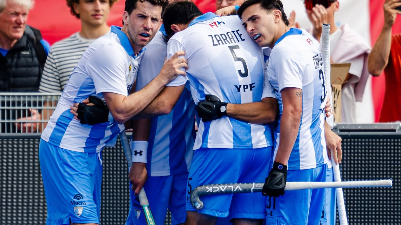 Los Leones superaron 2-1 a Países Bajos y ganaron el bronce en el Mundial
