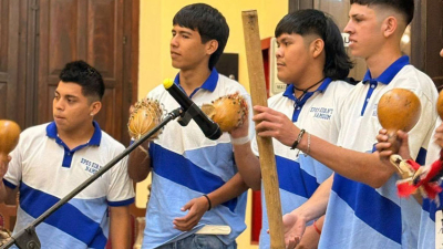 Estudiantes del barrio Namqom participaron de un encuentro intercultural