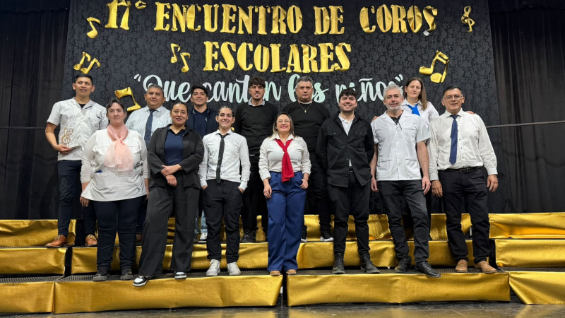Se realizó el XVII encuentro de Coros Escolares