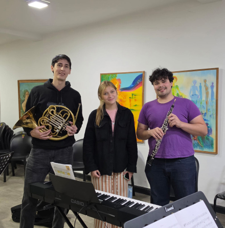 Trió de oboe corno y piano