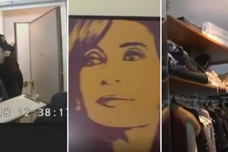 Difunden imágenes inéditas de puertas blindadas en el departamento de CFK