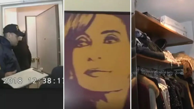 Difunden imágenes inéditas de puertas blindadas en el departamento de CFK