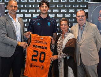 Corbalán en Valencia: "Es un nivel más alto, pero me siento preparado"