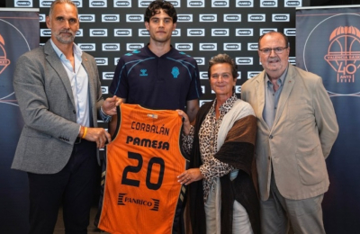 Corbalán en Valencia: "Es un nivel más alto, pero me siento preparado"