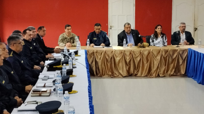 Se presentó el Centro de Operaciones Policiales "Fenómeno El Niño"