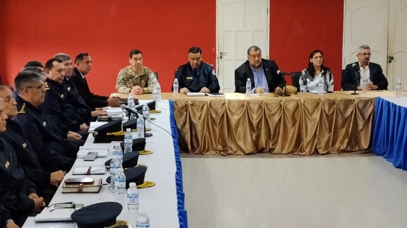 Se presentó el Centro de Operaciones Policiales "Fenómeno El Niño"