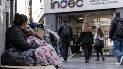 Según el Indec la pobreza subió a 32,3 % en el primer semestre