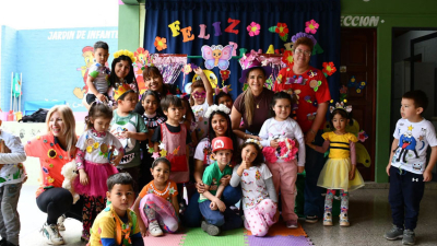 La intendente Panzardi compartió una jornada con niños y docentes del Jardín N° 168