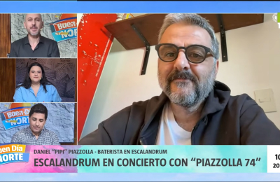"Me gusta hacer la música de Astor Piazzolla a mi manera"