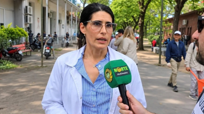 Andrea Mayol graficó que "ingresan entre 10 y 15 personas accidentadas por día"