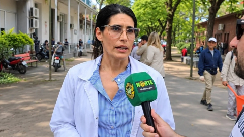 Andrea Mayol graficó que "ingresan entre 10 y 15 personas accidentadas por día"