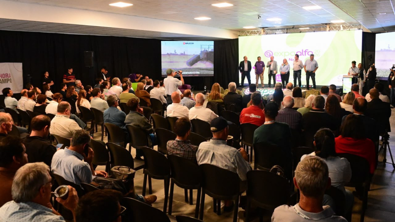 Desde ExpoAlfa Norte, Delgado destacó el potencial productivo del Chaco