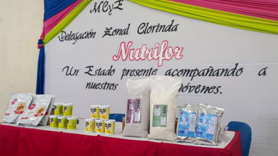 La Delegación Zonal de Clorinda recibió los productos Nutrifor