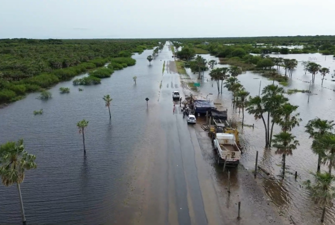 El Paraná da un respiro,  pero la emergencia continúa