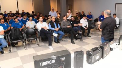 Capacitación sobre diagnóstico electrónico automotriz