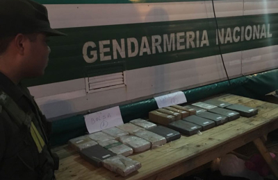 Hoy designarán abogado al chofer sorprendido con 23 kilos de cocaína