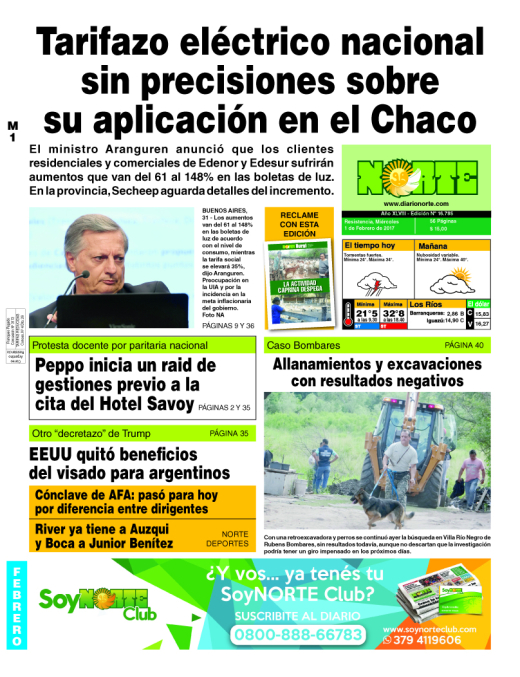 Edición del 1.02.17