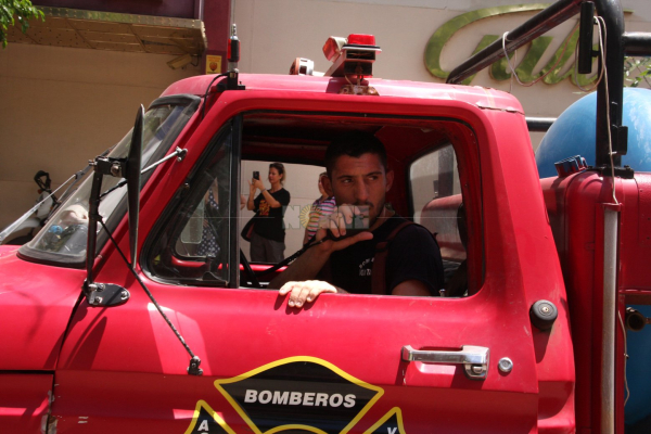 El trabajo de los bomberos fue clave en el incendio de La Llave del Chaco