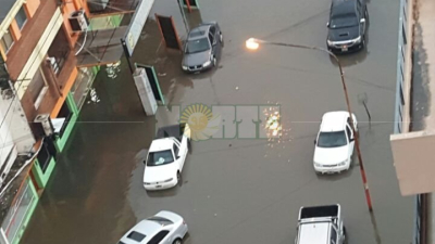 Resistencia amaneció bajo agua: cayeron 132 milímetros durante la madrugada