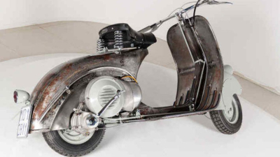 A subasta la tercera Vespa que se fabricó