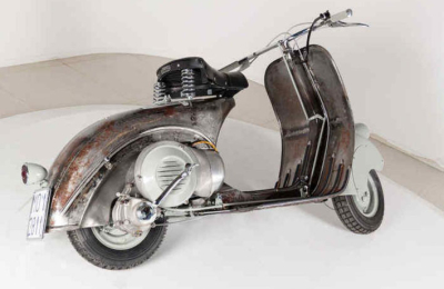 A subasta la tercera Vespa que se fabricó