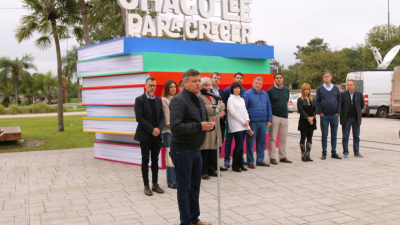 Se presentó la Feria del Libro en el Domo del Centenario