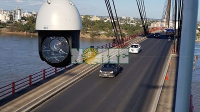 Instalaron enigmáticas cámaras de seguridad en el Puente Chaco-corrientes
