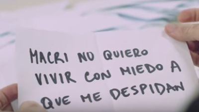 Unidad Ciudadana presentó su primer spot audiovisual, sin Cristina en escena y con gente común como protagonista