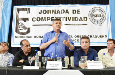 Peppo en la Jornada de Competitividad Rural: “Cuenten con nuestro gobierno para trabajar”