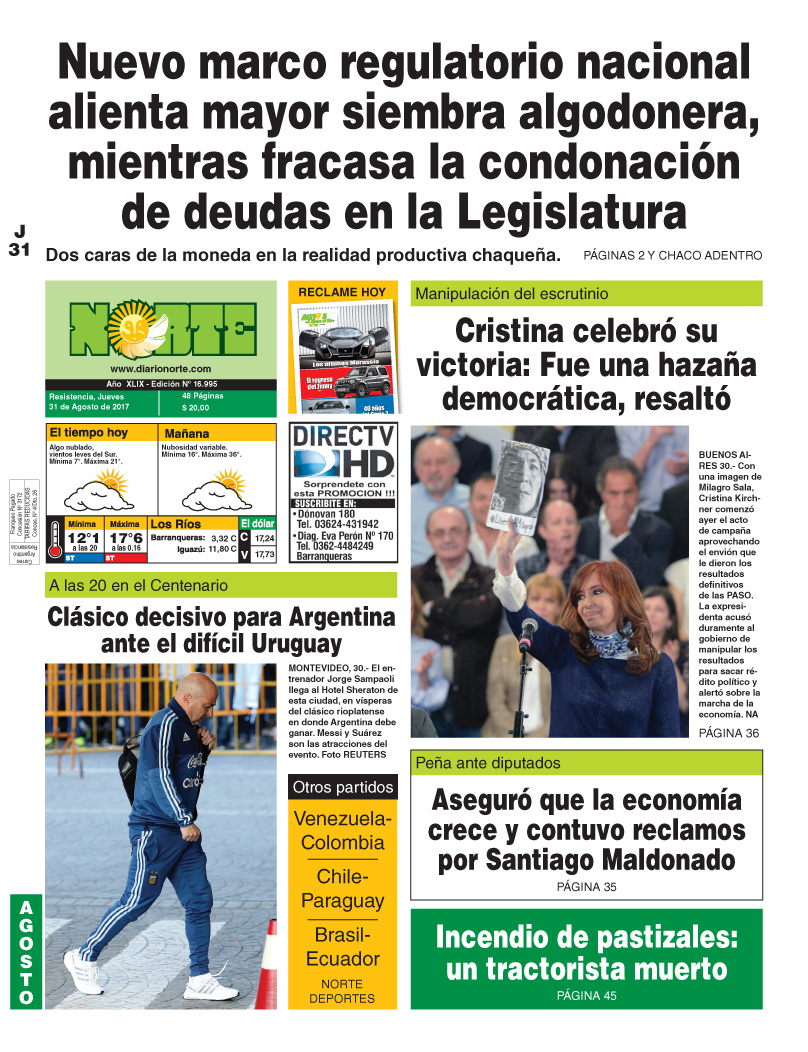 Edición del 31.08.17